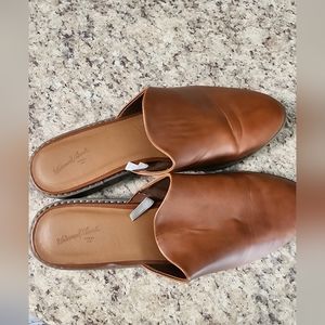 Tan flats size 9.5